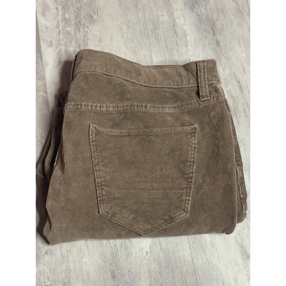 Banana Republic Pants Men's 36 x 30 Corduroy Brown Regular Fit Straight Leg Bag6